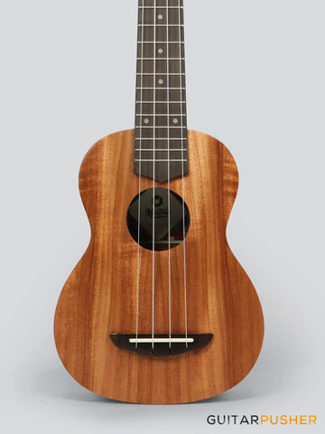 MeiTone E1-S Soprano All-Acacia Ukulele - GuitarPusher