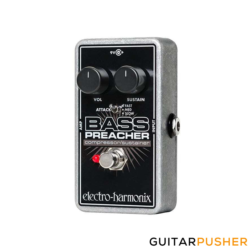 ギター ELECTRO-HARMONIX BASS PREACHER Electro-Harmonix Bass Preacher Compressor/Sustainer Pedal