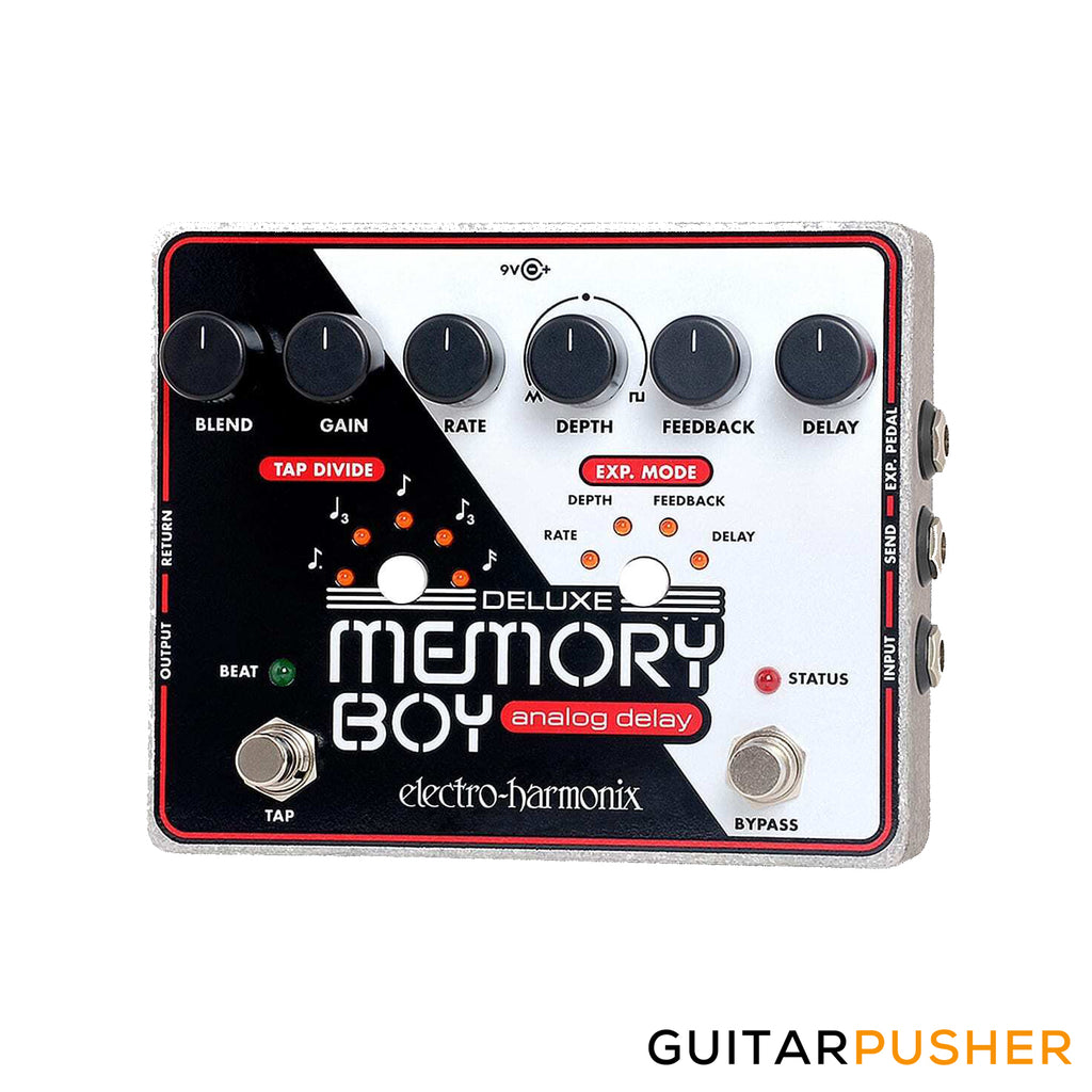 Electro-Harmonix Deluxe Memory Boy Analog Delay Pedal – GuitarPusher
