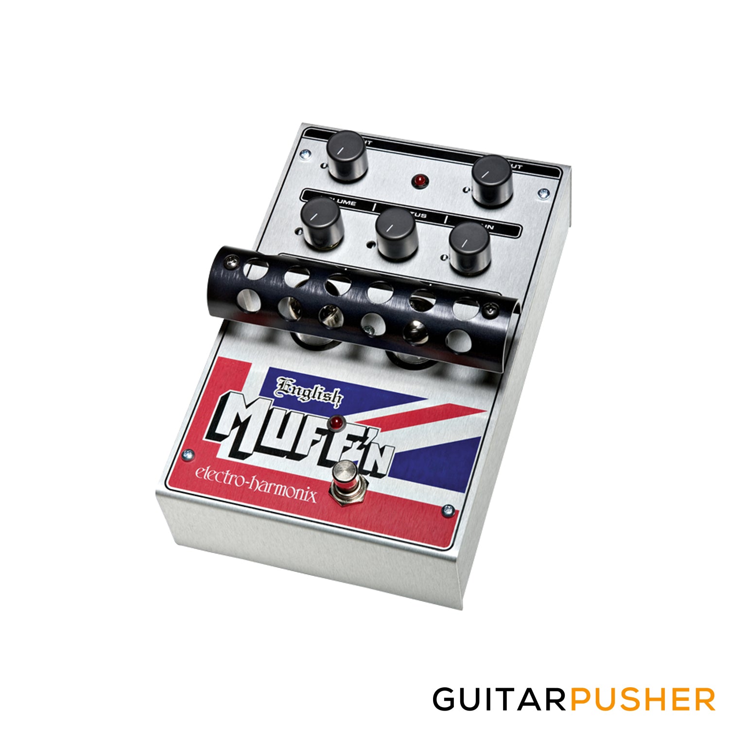 pedal english Electro-Harmonix English Muff'n Tube Distortion/Preamp Pedal – GuitarPusher