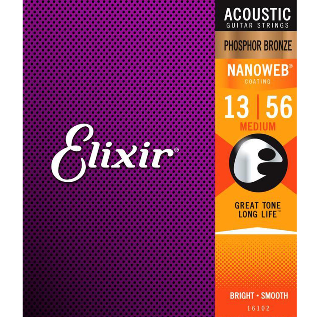Elixir Acoustic Phosphor Bronze Standard Gauge Acoustic Guitar
