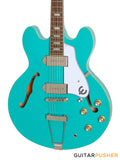 Epiphone Casino Full Hollow Electric Guitar - Turquoise