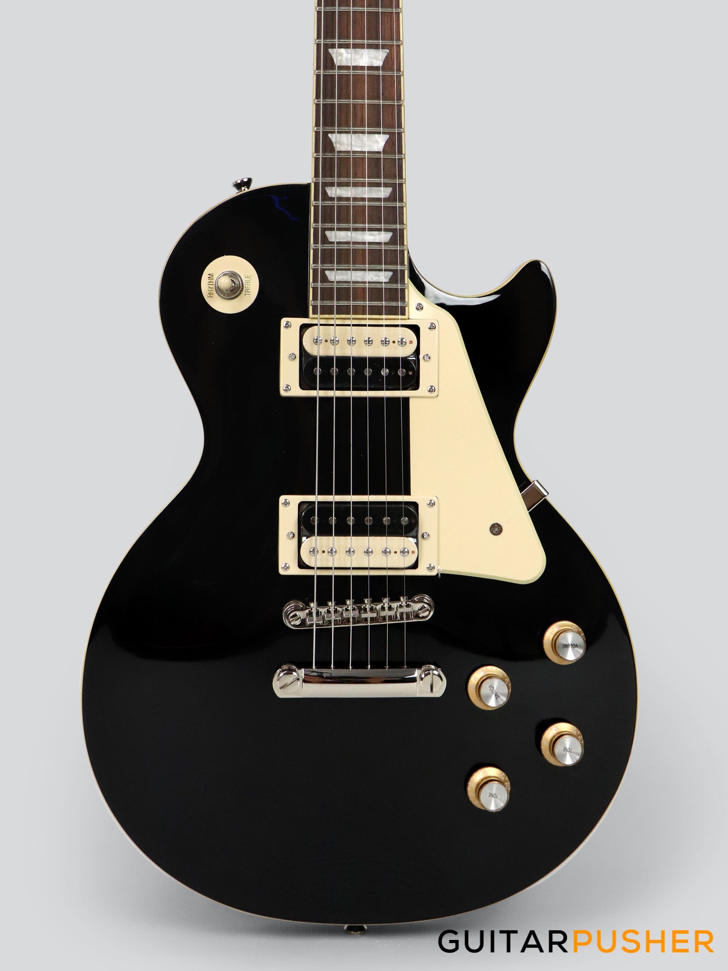 Epiphone Les Paul Classic Ebony Electric Guitar – GuitarPusher