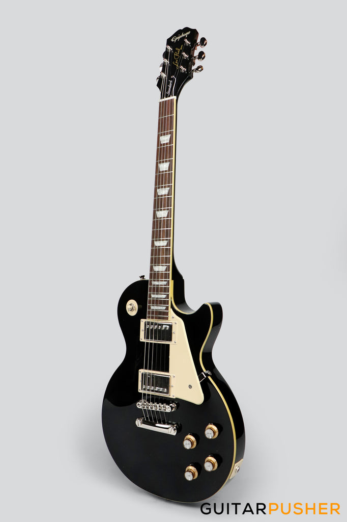 Epiphone Les Paul Standard 60's Electric Guitar - Ebony – GuitarPusher