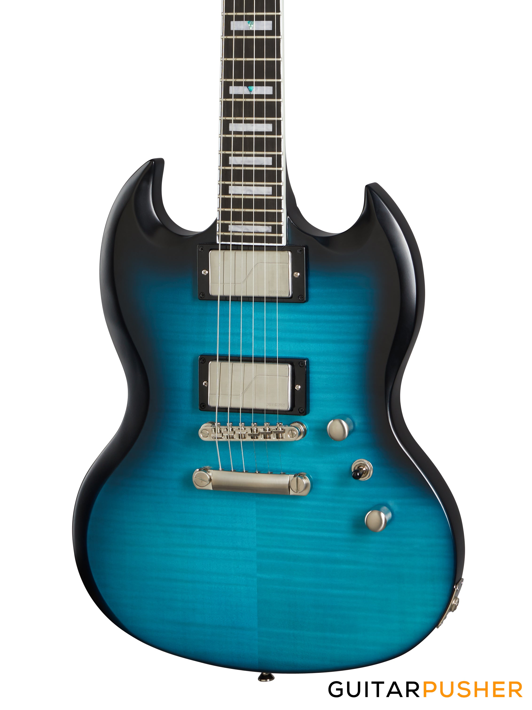 Epiphone Prophecy SG - Blue Tiger Aged Gloss – GuitarPusher