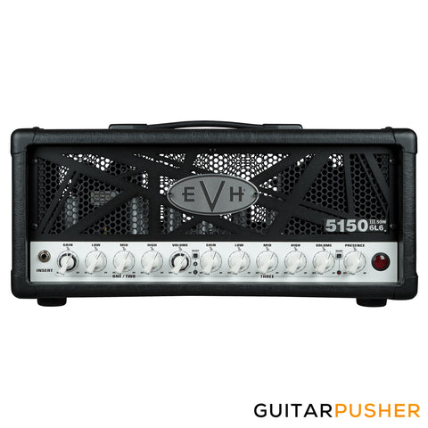 EVH 5150III 50-Watt 6L6 Amplifier Head, Black, 230V EUR (2253016010)