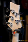 F BASS VF5-J 5-String Bass (Auburn Burst Gloss) - Ash Flat Top Body, Maple Fingerboard