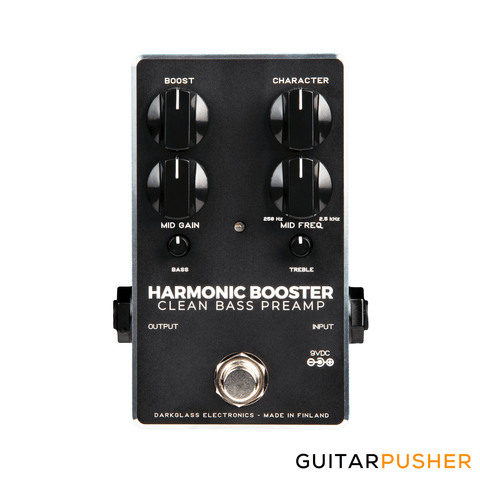 Darkglass Harmonic Booster Clean Bass Preamp Pedal - GuitarPusher