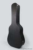 HC-040 Black hard case for Acoustic Guitar - GuitarPusher