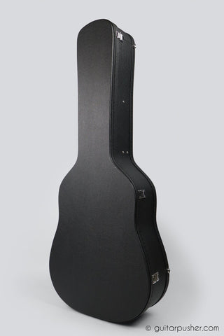 HC-040 Black hard case for Acoustic Guitar - GuitarPusher