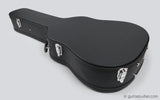 HC-040 Black hard case for Acoustic Guitar - GuitarPusher