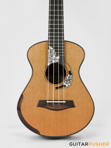 Maestro Island Series UC-IR SB C All Solid-Wood Western Red Cedar/Indian Rosewood Concert Ukulele