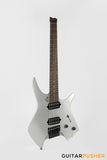 Leeky X-Series X10 Headless Electric Guitar - Titanium Gray