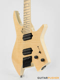 Leeky X-Series X15 Headless Electric Guitar - Natural