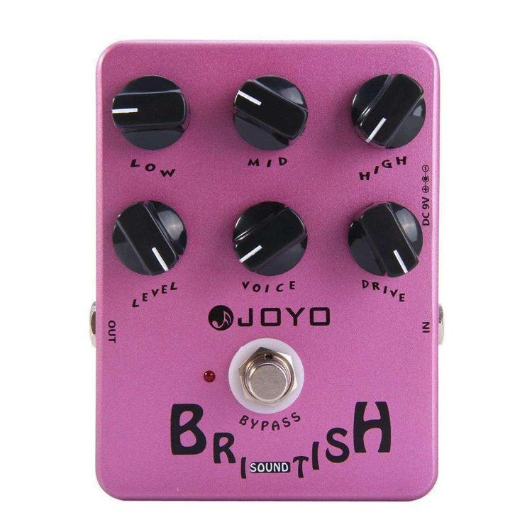 joyo marshall pedal Joyo JF-16 British Sound Marshall Inspired Tone Drive Pedal – GuitarPusher