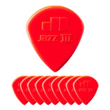 Dunlop Jazz III Nylon Guitar Pick 1.38mm Red