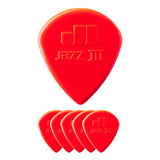 Dunlop Jazz III Nylon Guitar Pick 1.38mm Red