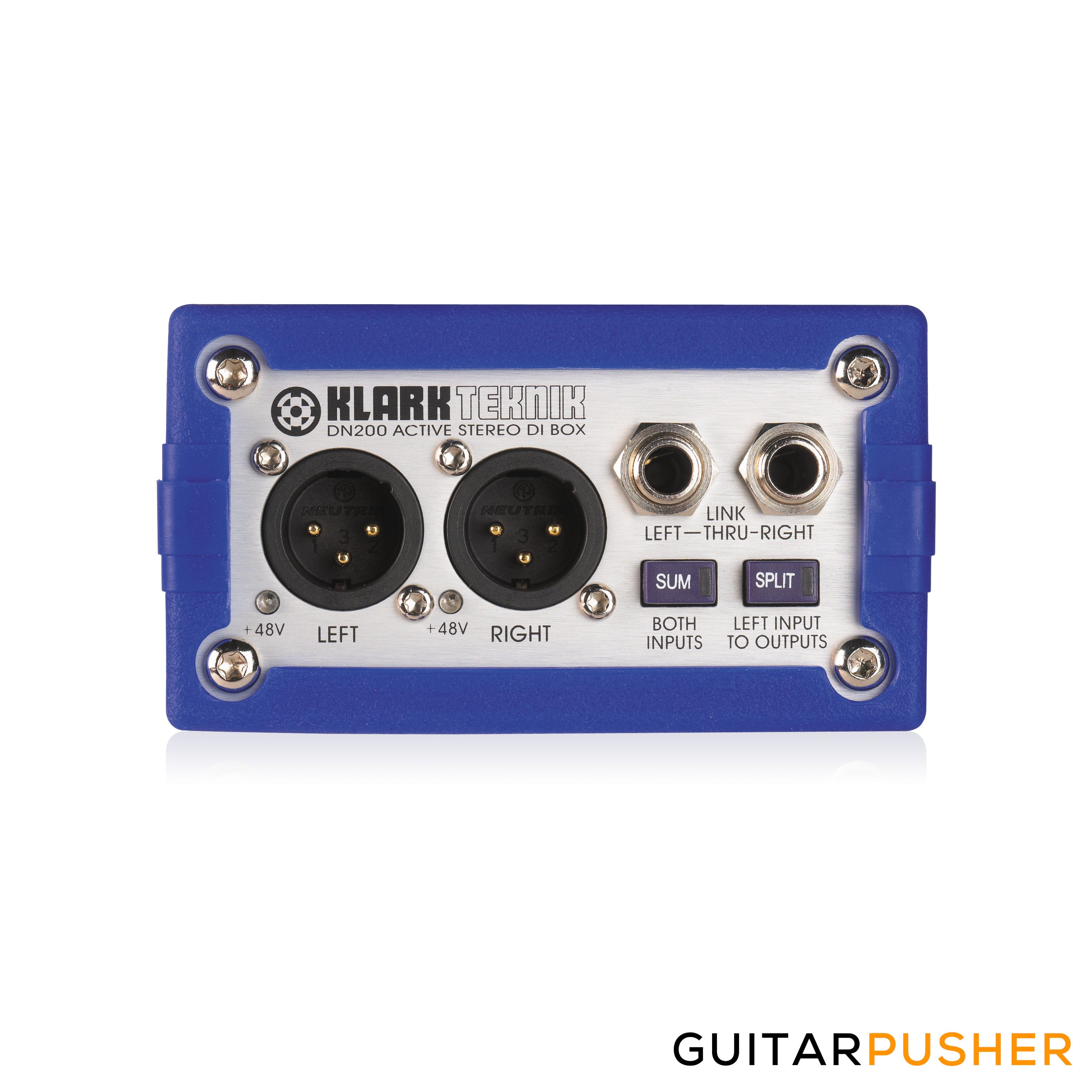 Klark Teknik DN200 Active Stereo DI Box – GuitarPusher