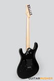 Leeky L-Series L15 S Style Electric Guitar (Flamed Maple Top/Rosewood Fingerboard) - Transblue