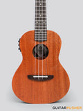 MeiTone M1-CE Concert All-Mahogany Ukulele w/ UK-T3 pickup