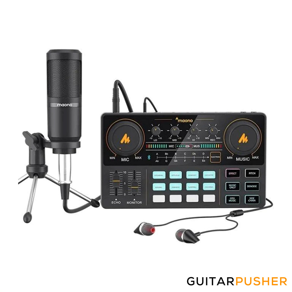 maonoCASTER LITE AU-AM200 セット Amazon.com: MAONO Podcast Equipment Bundle Audio mixer All