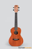 MeiTone M1-CE Concert All-Mahogany Ukulele w/ UK-T3 pickup