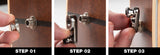 Music Nomad Acousti-Lok Strap Lock Adapter for Standard Output Jacks MN270 - GuitarPusher