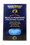 Music Nomad Brass & Woodwind Untreated Microfiber Polishing Cloth (12"x12") MN730 - GuitarPusher