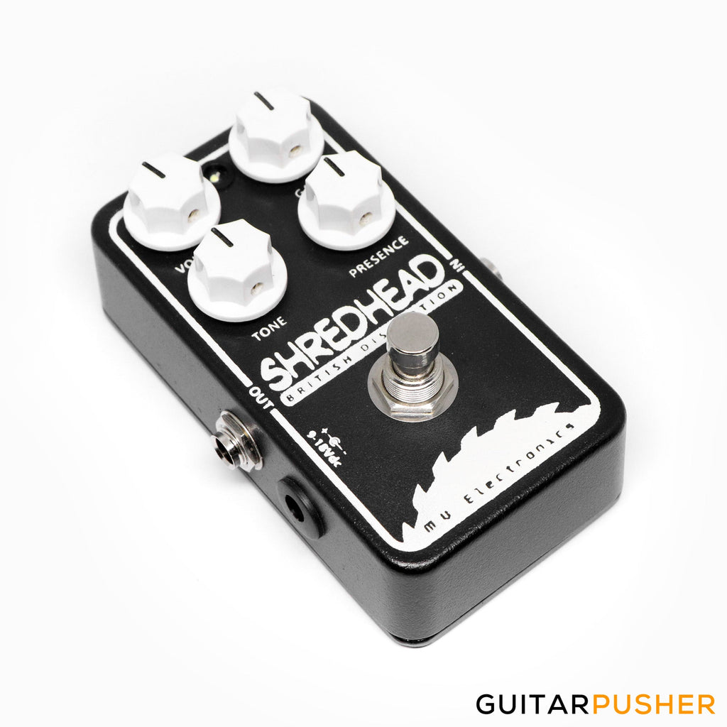 MV Shredhead British Distortion - Black – GuitarPusher