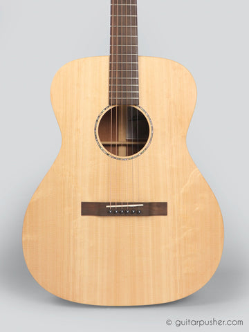 Maestro Project X X1-V1 All Solid Sitka Spruce/Mahogany OM Acoustic Guitar w/ Case - GuitarPusher