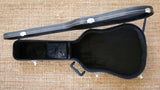 HC-040 Black hard case for Acoustic Guitar - GuitarPusher