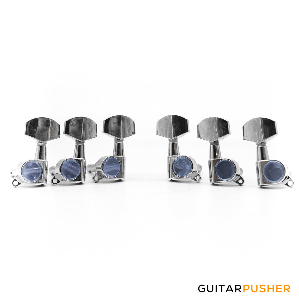 GCraft GP02E 3x3 Machine Head Tuner Chrome GuitarPusher