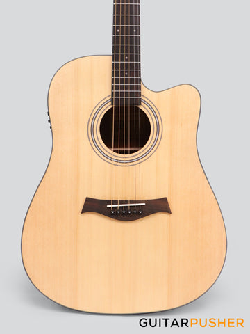 Phoebus Progeny PG-15ce Dreadnought Acoustic-Electric Guitar w/ Gig Bag