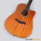 Phoebus Progeny PG-15Nce Dreadnought All-Mahogany Acoustic-Electric Guitar w/ Gig Bag