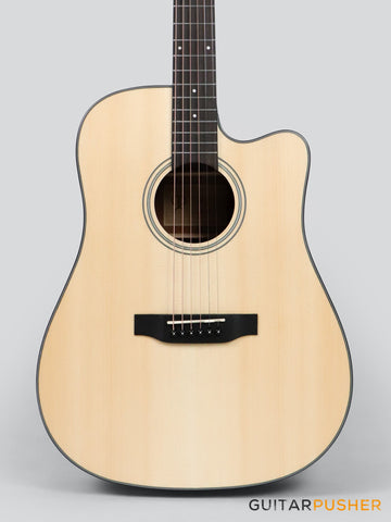 Phoebus PG-30c v3 Dreadnought (3rd Gen.) Acoustic Guitar w/ Gig Bag - GuitarPusher