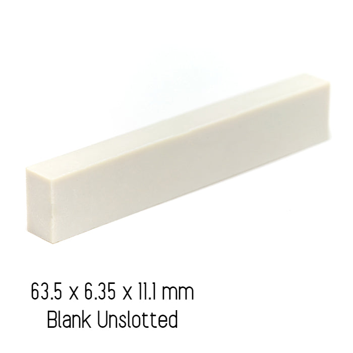 Capotasto In TUSQ Per Chitarra &ndash; Slab Spessore 1/4, Modello PQ-4025-00, Mano Destra