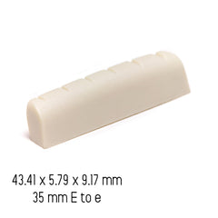 Graphtech TUSQ Nut Slotted Martin Style1 11/16 in. PQ-M600-00