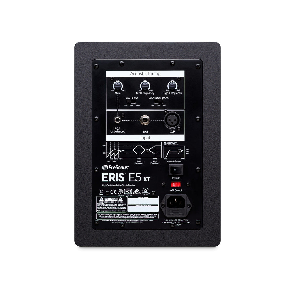 PreSonus Eris E5 XT 2-Way Active Studio Monitor w/ Wave
