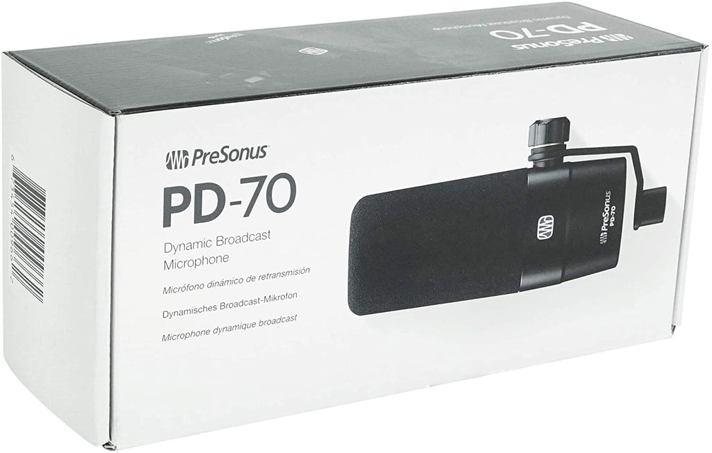 PreSonus PD70 Broadcast Dynamic Microphone – GuitarPusher