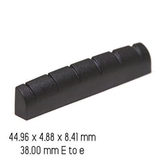 Graphtech Black TUSQ XL Slotted 1 3/4 in. PT-6134-00 - GuitarPusher