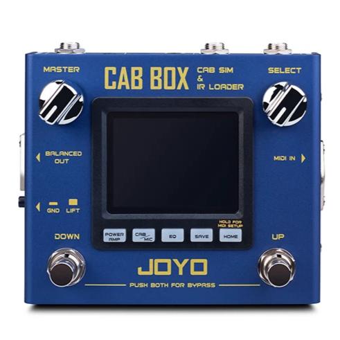 stereo ir loader pedal Joyo R-08 Cabinet Modelling / IR Loader Box – GuitarPusher