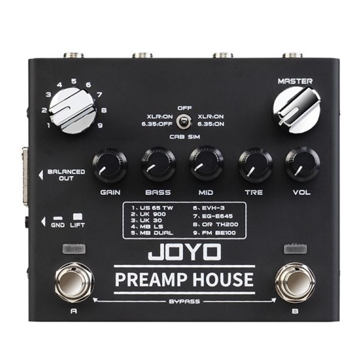 ギター JOYO PREAMP HOUSE Amazon | 【国内正規品】JOYO ジョーヨー エフェクター R-15 PREAMP