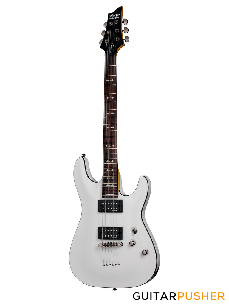 Schecter Omen-6 Electric Guitar (Vintage White) – GuitarPusher