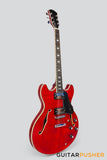 Sire H7 Maple Hollowbody Electric Guitar - See-Through Red (2023)