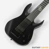 Solar Guitars A1.8C Carbon Black Matte 8-String Electric Guitar w/ Evertune Bridge