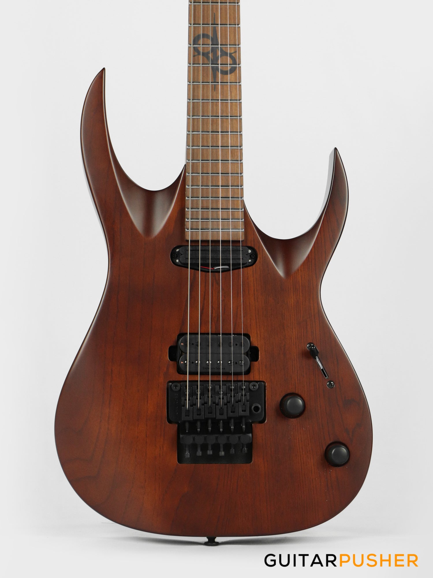 Solar Guitars AB1.6FRNB Natural Brown Matte Electric Guitar w
