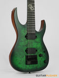 Solar Guitars S1.7LB Lime Burst Matte 7-String Electric Guitar w/ Evertune Bridge