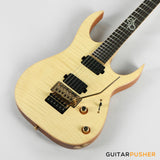 Solar Guitars SB1.6FRFM Flame Natural Matte Electric Guitar w/ Floyd Rose 1000