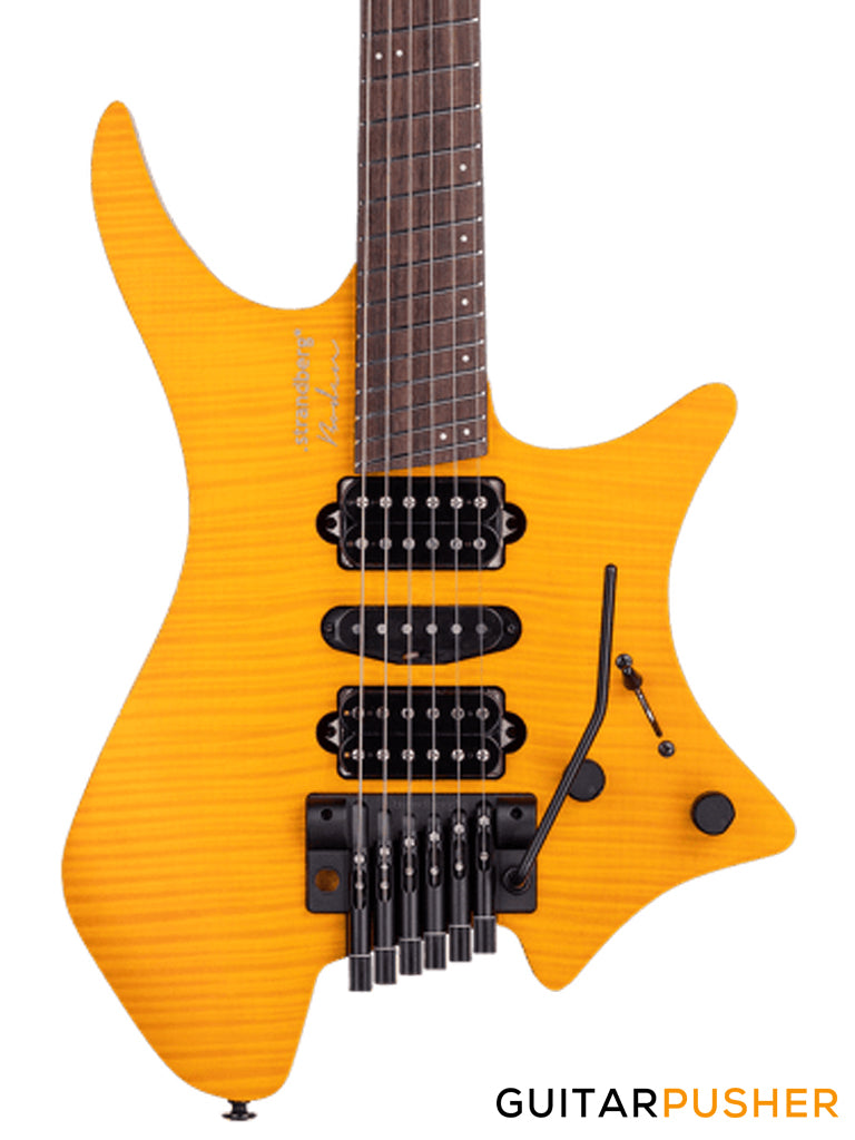 strandberg* Boden Fusion NX6 エレキギター オレンジ Strandberg Boden Fusion NX6 - Amber Yellow – GuitarPusher