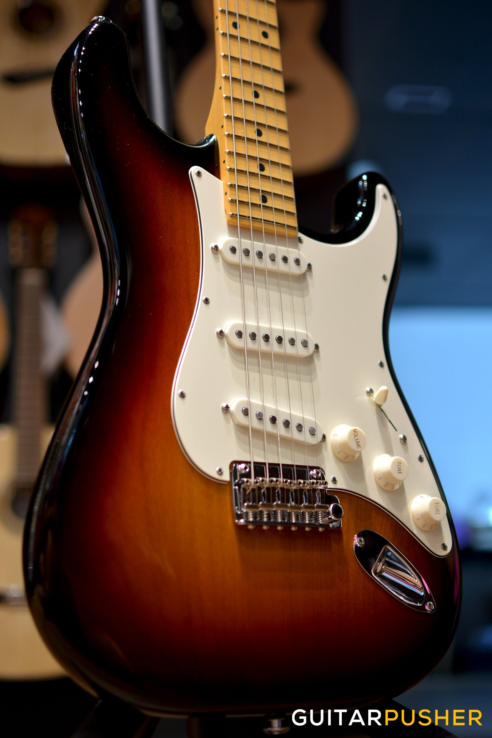Suhr Classic S SSS Alder/Maple Electric Guitar - 3-Tone